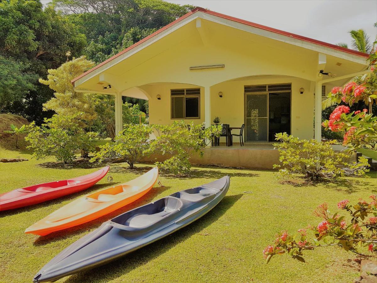 Вилла Huahine - Tipanier House Haapu Экстерьер фото