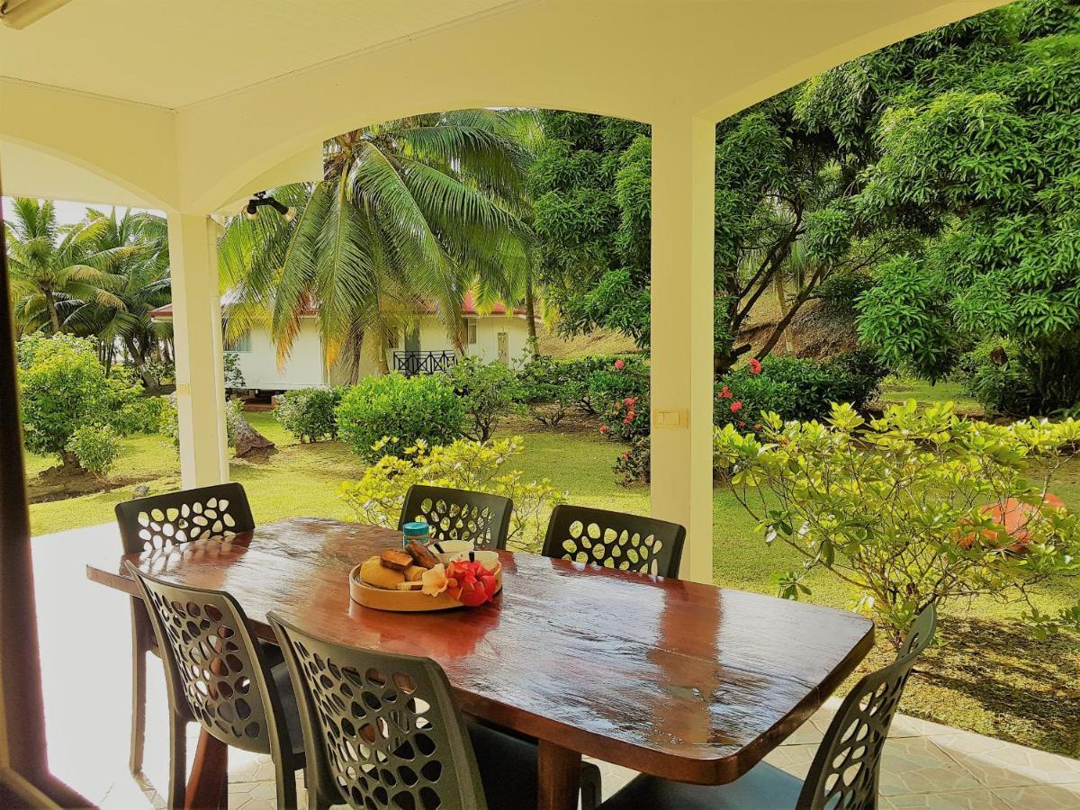 Вилла Huahine - Tipanier House Haapu Экстерьер фото